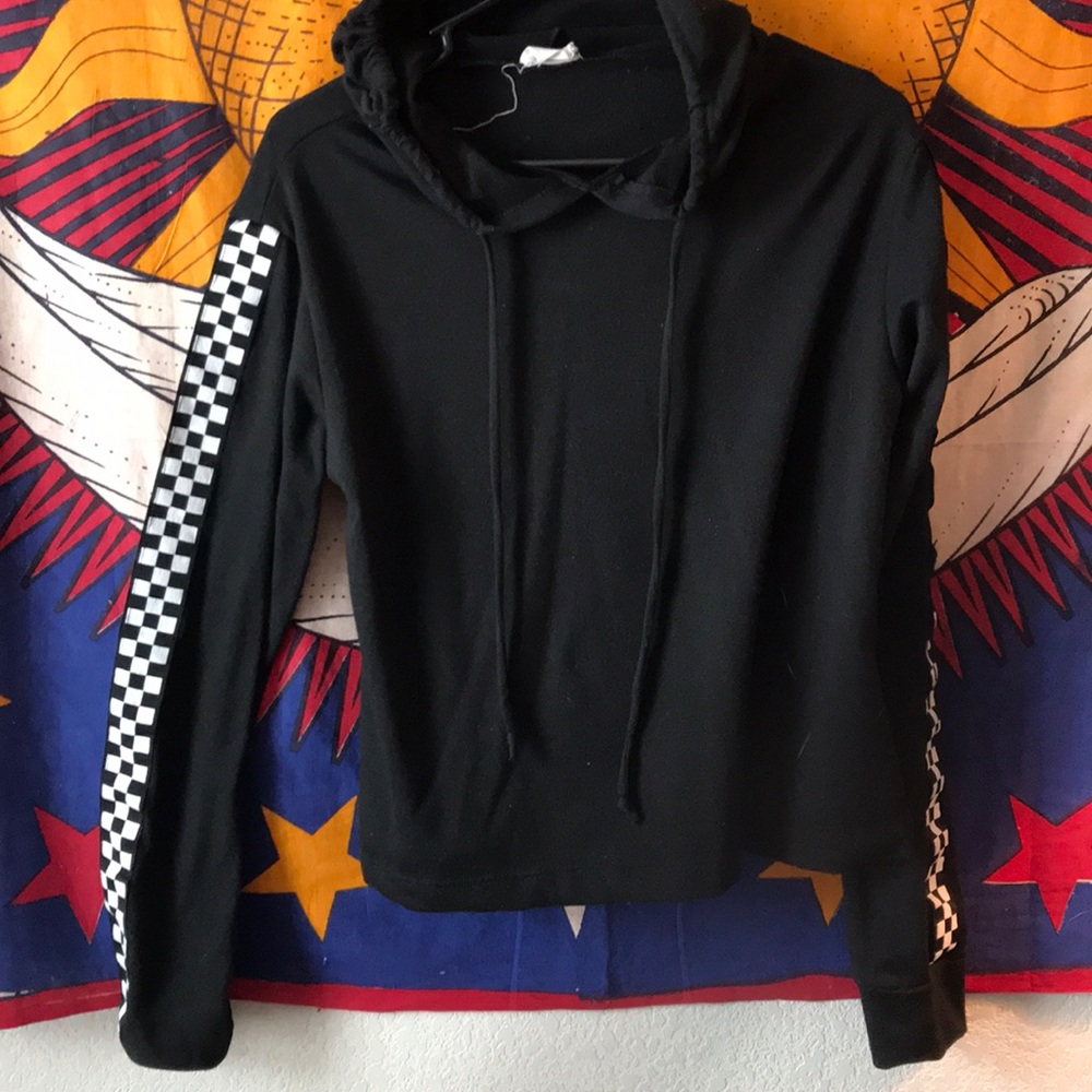Black hoodie shirt